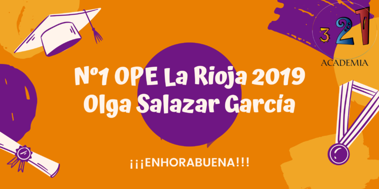 Olga Salazar, Número 1 Matrona La RIoja 2019 de Academia321