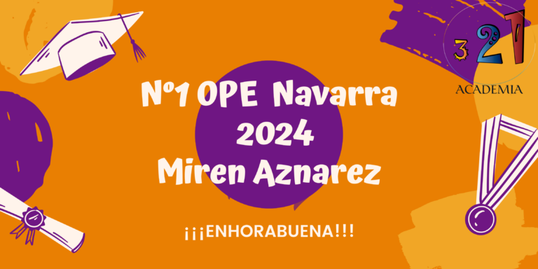 Miren Aznarez, Número 1 Matrona Navarra 2024 de Academia321